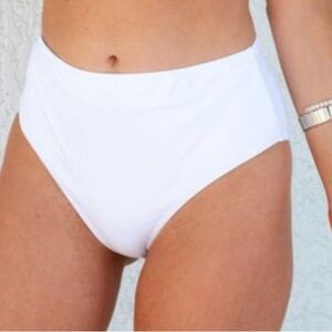 Mono B High-Waisted Bikini Bottom